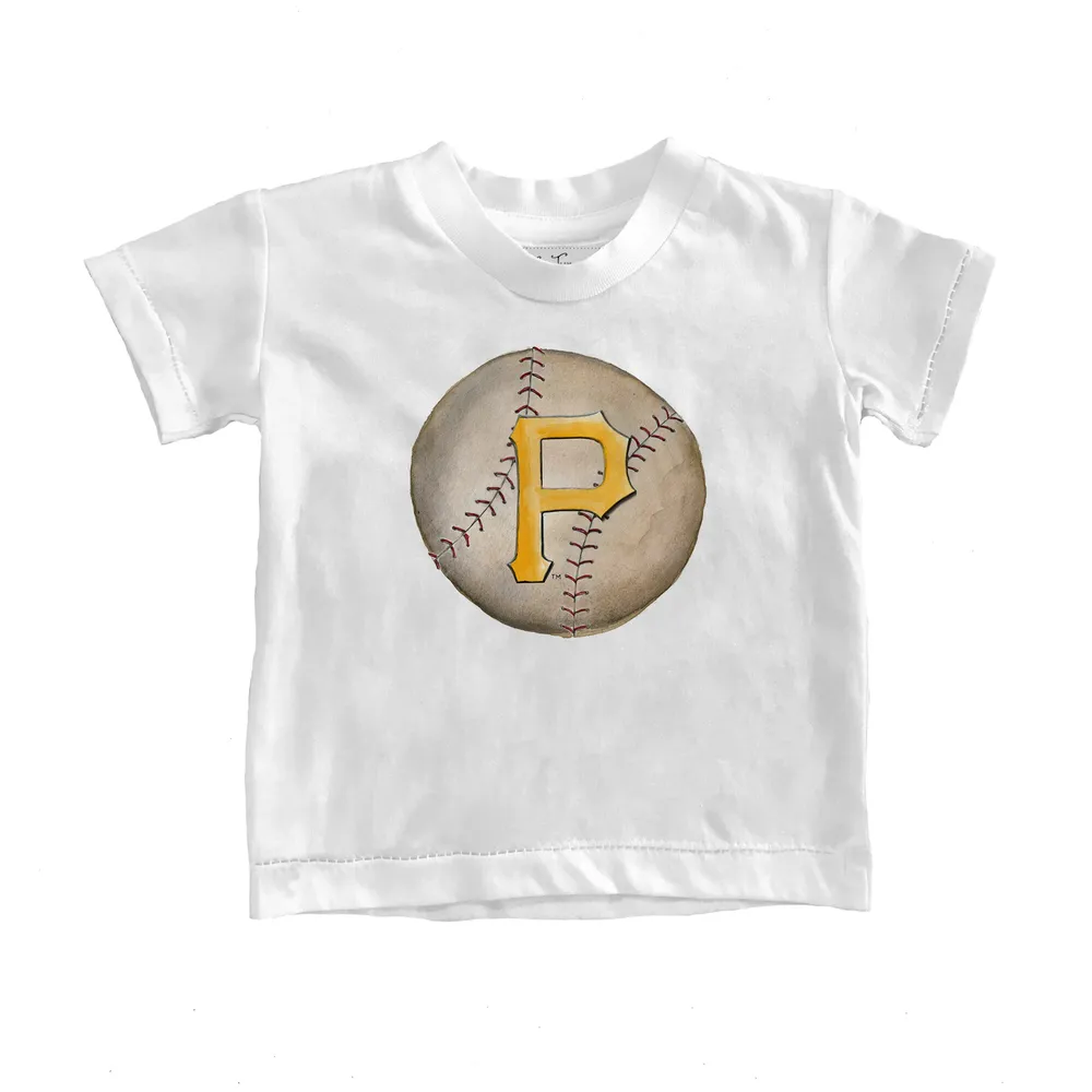 Lids Pittsburgh Pirates Tiny Turnip Youth Stitched Baseball T-Shirt - White