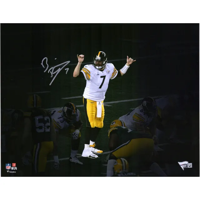 Autographed Pittsburgh Steelers Ben Roethlisberger Fanatics