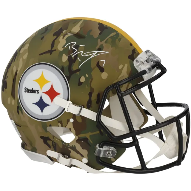 Ben Roethlisberger Signed Steelers Flash Alternate Speed Mini Helmet  (Fanatics)