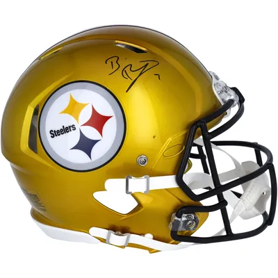 Buy Terry Bradshaw Autographed Pittsburgh Steelers Full Size Eclipse Black  Speed Replica Helmet