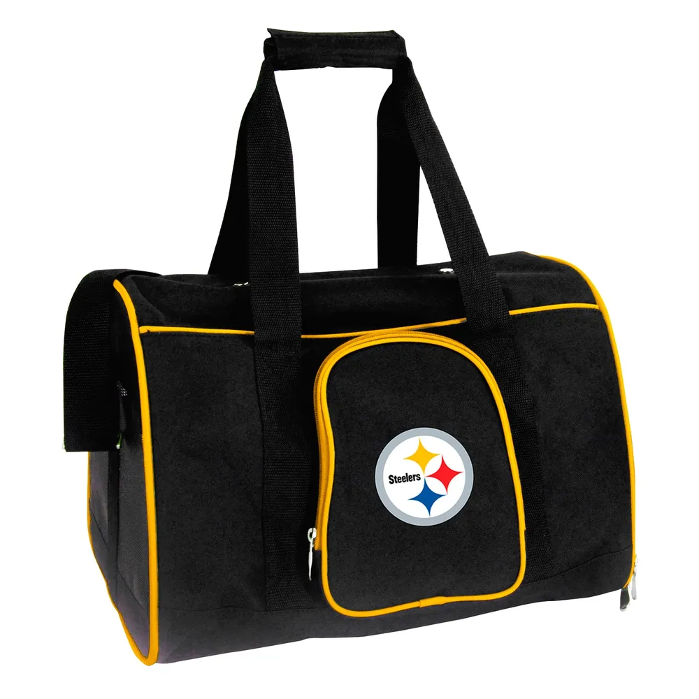 Lids Pittsburgh Steelers Small 16 Pet Carrier - Black