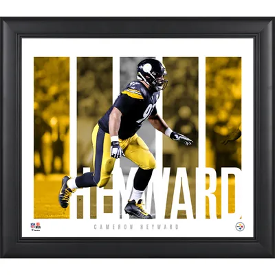 Fathead Cameron Heyward Pittsburgh Steelers 3-Pack Life-Size Removable Wall Decal