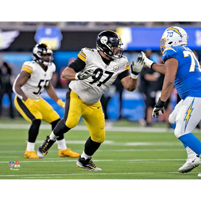 T.J. Watt Pittsburgh Steelers Fanatics Authentic Facsimile Signature Framed  11 x 14 Spotlight Photograph