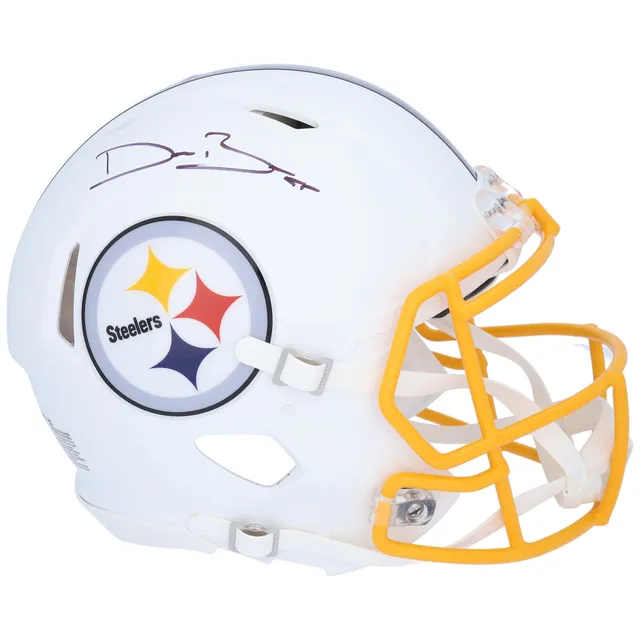 Devin Bush Pittsburgh Steelers Autographed Riddell Speed Mini Helmet -  Autographed NFL Mini Helmets