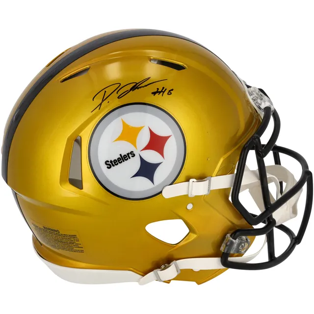 Pittsburgh Steelers Fanatics Authentic Riddell LUNAR Alternate Revolution  Speed Authentic Football Helmet