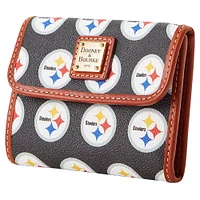 Dooney & Bourke Pittsburgh Steelers Flap Credit Card Wallet