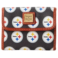 Dooney & Bourke Pittsburgh Steelers Flap Credit Card Wallet