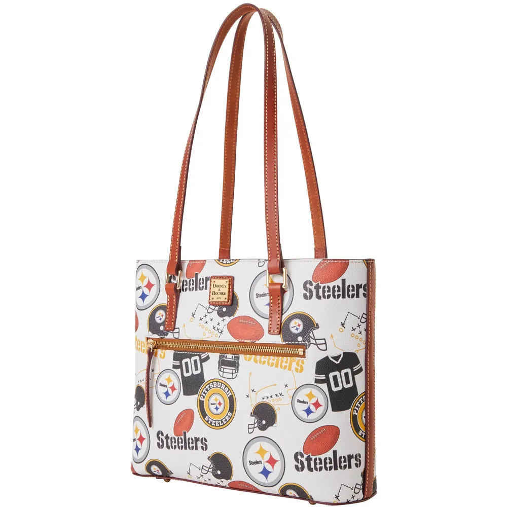 Lids Pittsburgh Steelers Dooney & Bourke Game Day Shopper Purse