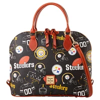 Sacoche zippée Dooney & Bourke Pittsburgh Steelers Game Day