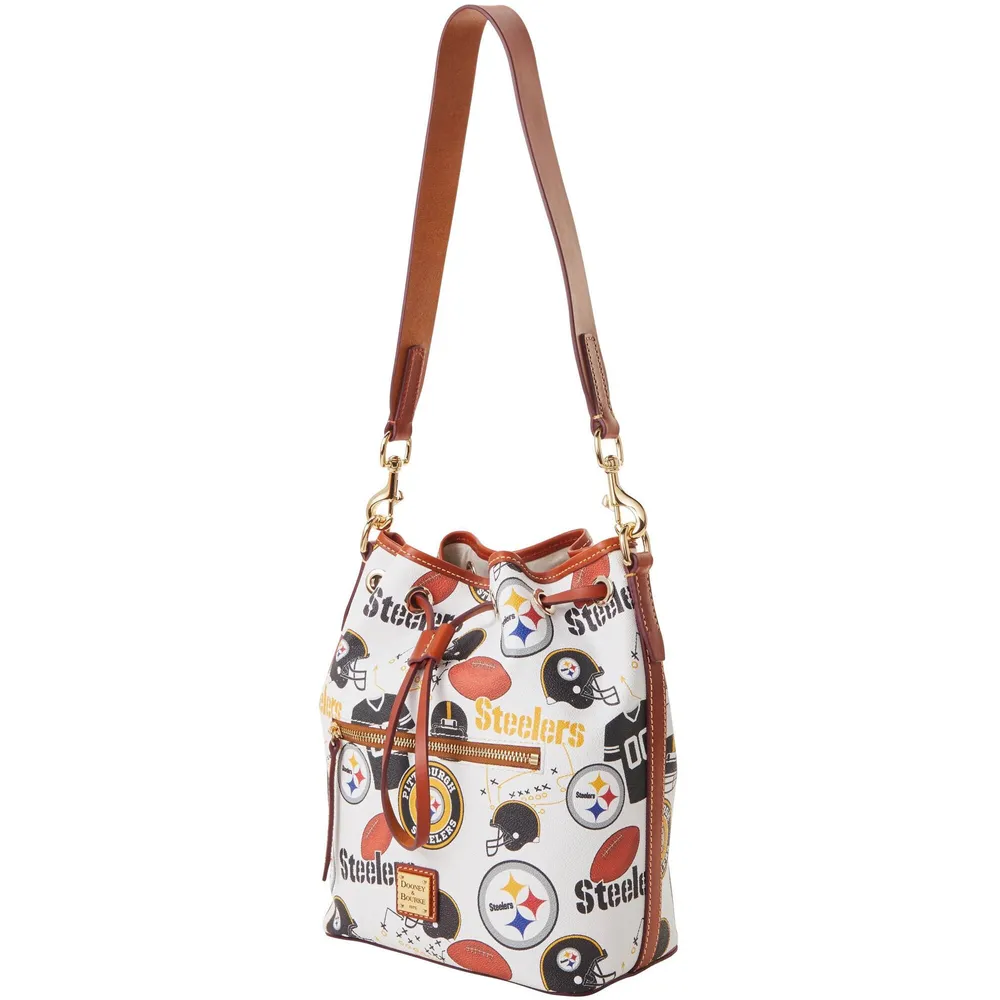 Lids Pittsburgh Steelers Dooney & Bourke Gameday Drawstring Bag