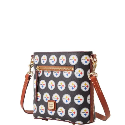 Pittsburgh Steelers Dooney & Bourke Signature Small Zip Crossbody Purse