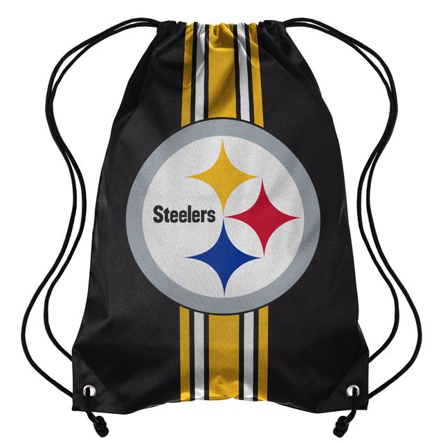 FOCO Pittsburgh Steelers Team Stripe - Sac à dos à cordon