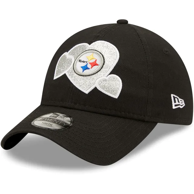 Pittsburgh Steelers Women's New Era 9TWENTY Gold Floral Hat