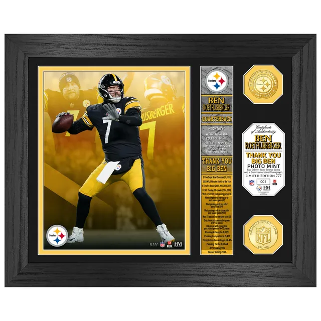 Terry Bradshaw & Ben Roethlisberger Pittsburgh Steelers Highland