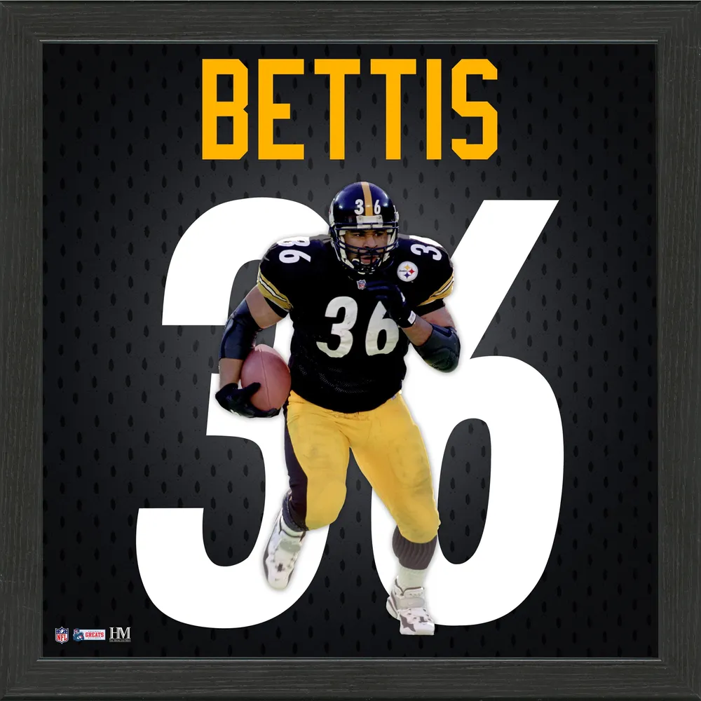 Lids Jerome Bettis Pittsburgh Steelers Highland Mint 13'' x 13'' Jersey  Number Frame