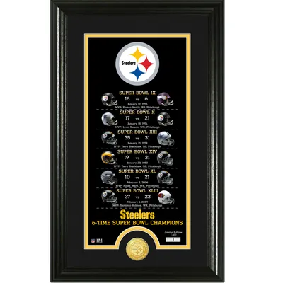 Pittsburgh Steelers Jerome Bettis Highland Mint 13'' x 13'' Jersey Number  Frame