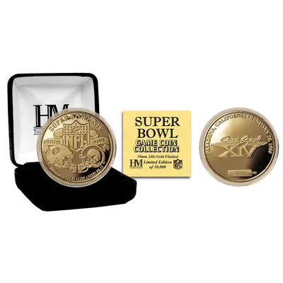 Pittsburgh Steelers Highland Mint Super Bowl XIV Flip Coin