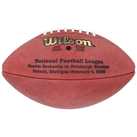 Hines Ward Pittsburgh Steelers Autographed Super Bowl XL Pro Football with "SB XL MVP" Inscription 