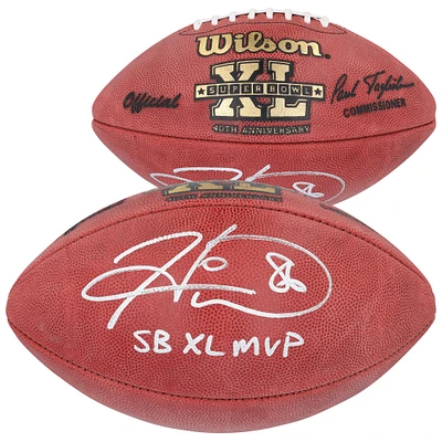Hines Ward Pittsburgh Steelers Autographed Super Bowl XL Pro Football with "SB XL MVP" Inscription 