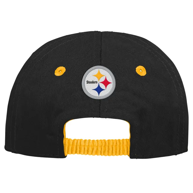 Infant New Era White Pittsburgh Steelers Cutie Cuffed Knit Hat