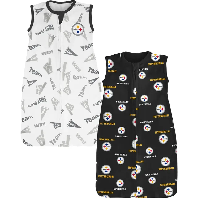 Lids Pittsburgh Steelers Infant 2-Pack Snug as a Bug Full-Zip