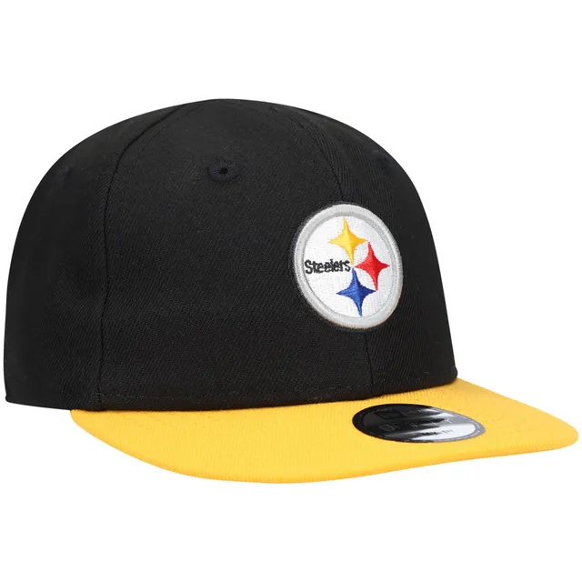 New Era Infant Unisex Black and Gold Pittsburgh Steelers My 1st