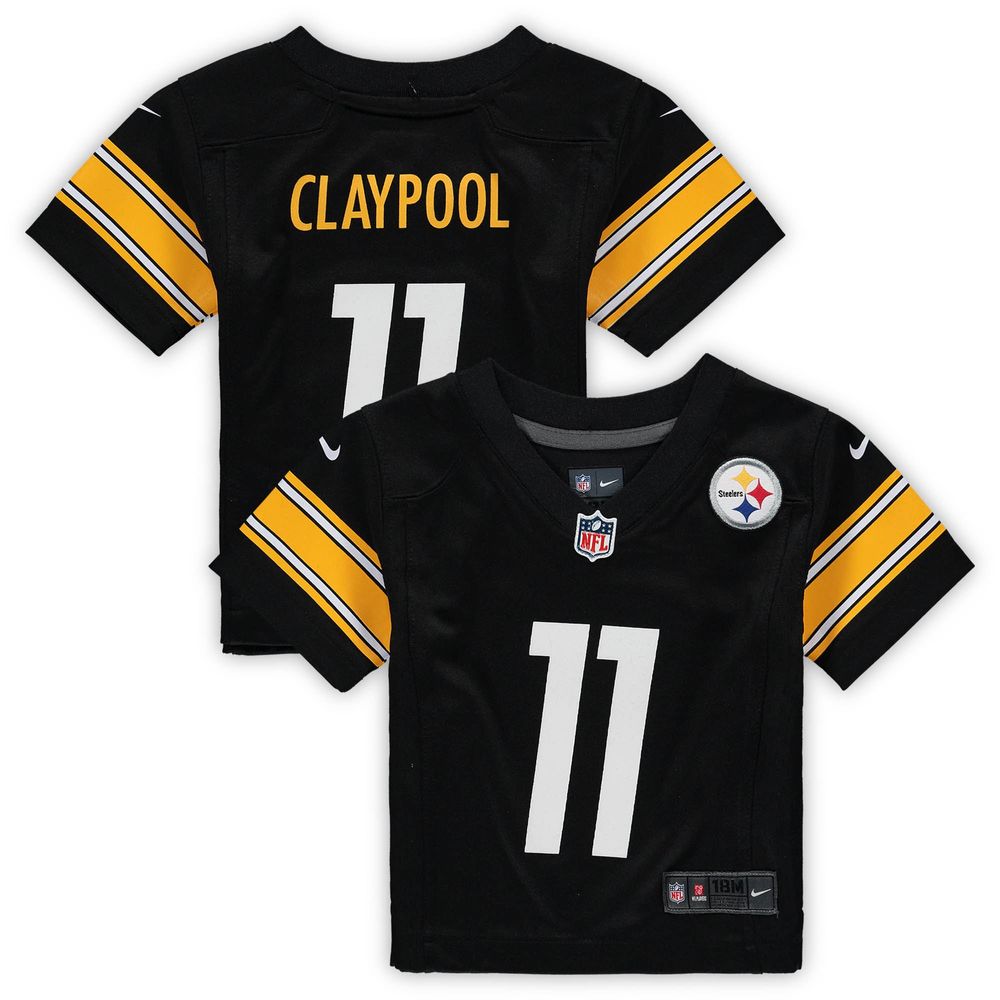 Chase Claypool Pittsburgh Steelers Nike Game Jersey Black