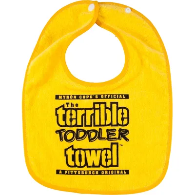 Pittsburgh Steelers Infant The Terrible Toddler Towel Bib