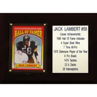 Highland Mint Jack Lambert Pittsburgh Steelers Hall of Fame Induction Photomint