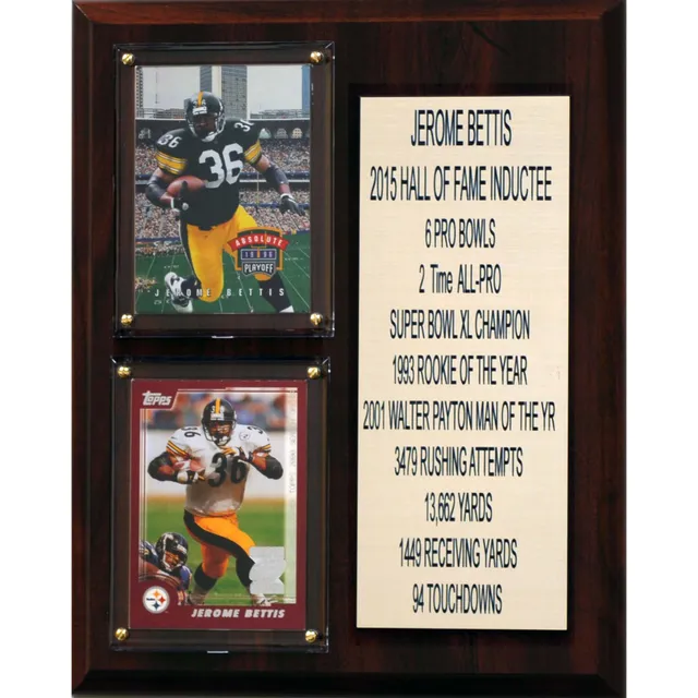 Lids Jerome Bettis Pittsburgh Steelers 8'' x 10'' Plaque