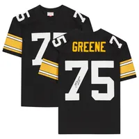 Mens Pittsburgh Steelers Joe Greene Mitchell & Ness Black