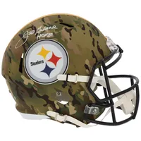 Joe Greene Pittsburgh Steelers Autographed Riddell Eclipse Alternate Speed Authentic Helmet with HOF 87 Inscription