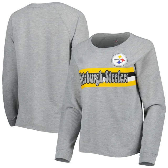 Lids Pittsburgh Steelers Starter Halftime Long Sleeve T-Shirt - Black/White