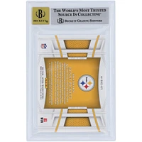 Carte relique bicolore Panini National Treasures 2022 autographiée par Kenny Pickett des Pittsburgh Steelers #RMS-KPI #55/99 BGS authentifiée 9/10 Rookie