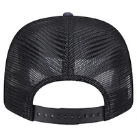 Men's New Era  Navy/Black Pittsburgh Steelers Adventure Drinks Pattern 9SEVENTY Stretch-Snap Hat