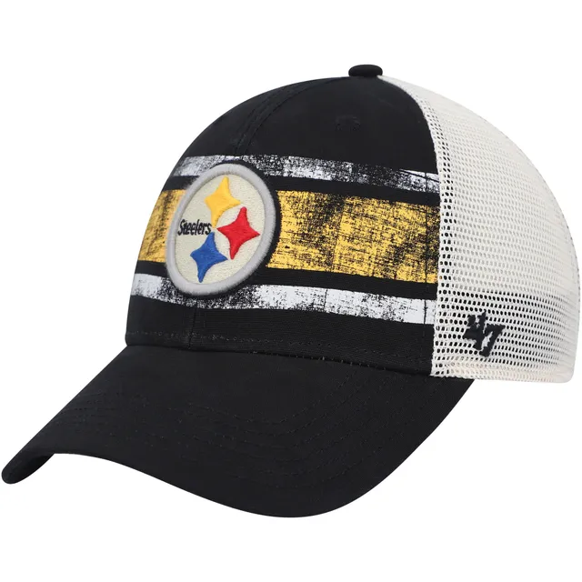 Lids Pittsburgh Steelers '47 Berm Trucker Adjustable Hat - Black