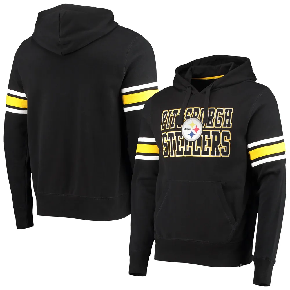 New Era Mens NFL Pittsburgh Steelers Team Logo Pullover Hoodie