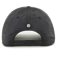Men's '47 Black Pittsburgh Steelers Fairway Hitch brrr Adjustable Hat