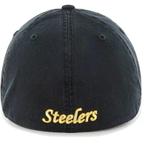 Casquette ajustée pour homme '47 Black Pittsburgh Steelers Gridiron Classics Franchise Legacy