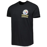 T-shirt pour homme '47 noir Pittsburgh Steelers Open Field Franklin