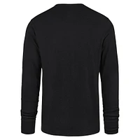 Men's '47 Black Pittsburgh Steelers Premier Franklin Long Sleeve T-Shirt