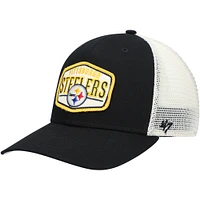 Casquette '47 Black Pittsburgh Steelers Shumay MVP Snapback pour homme