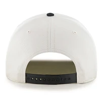 Men's '47 Cream/Black Pittsburgh Steelers Safe Bet Stable Hitch Adjustable Hat