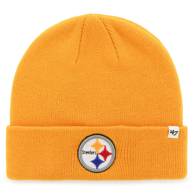 Lids Pittsburgh Steelers New Era Fisherman Skully Cuffed Knit Hat