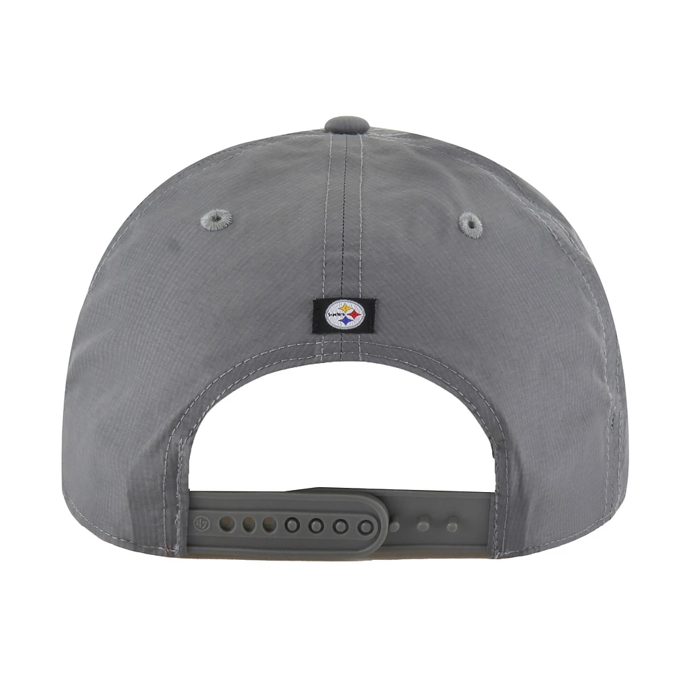 Casquette ajustable grise « 47 Pittsburgh Steelers Suburbia Hitch » pour homme