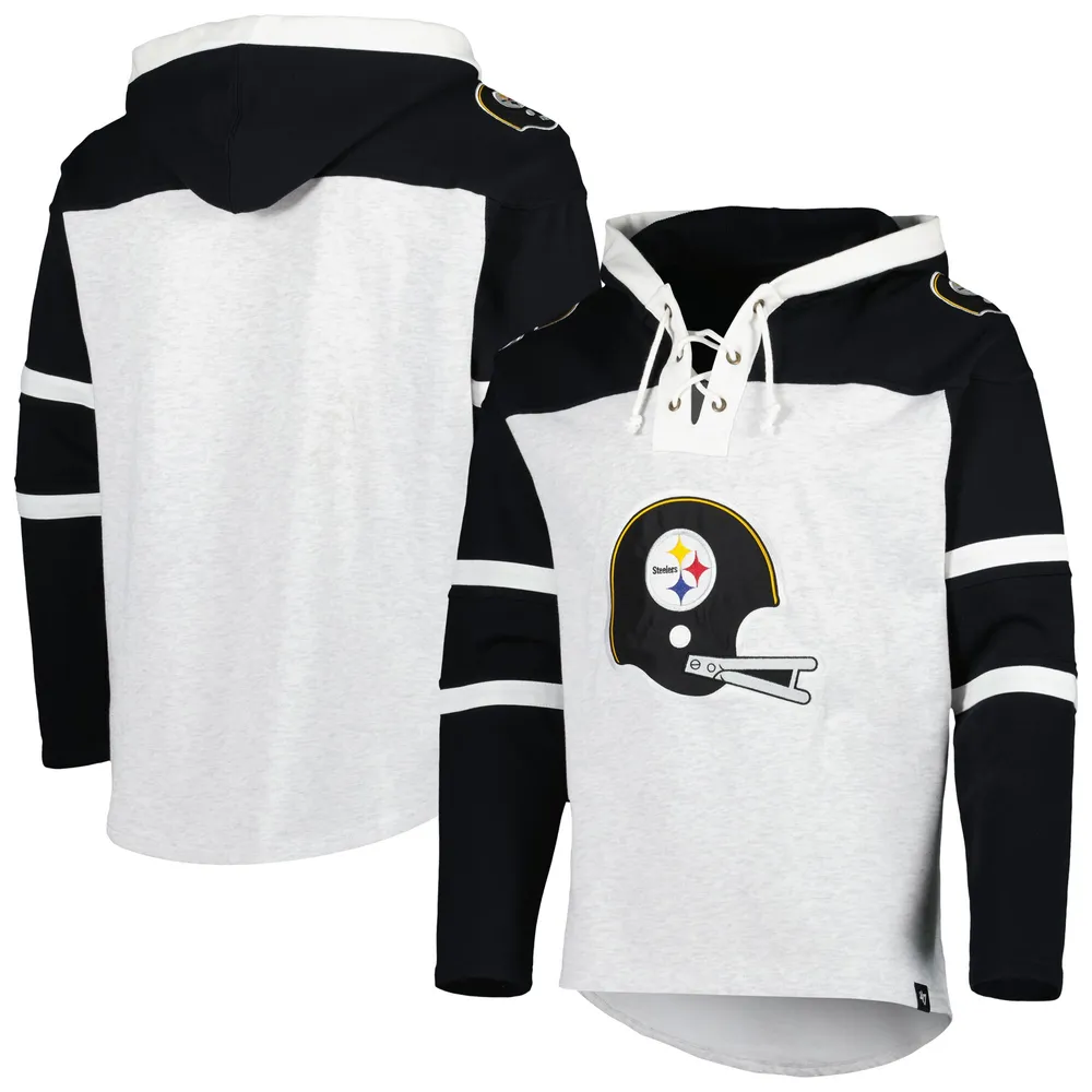 Men's NFL x Staple Gold Pittsburgh Steelers Split Logo Pullover Hoodie Size: Small