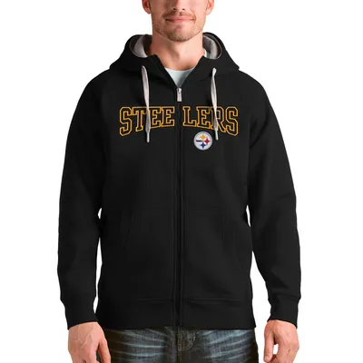 Lids Pittsburgh Steelers Antigua Women's Victory Pullover Hoodie