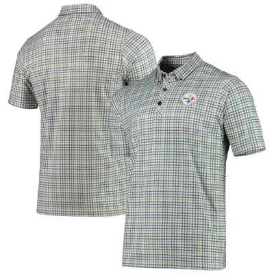 Lids New Orleans Saints Antigua Deliver Button-Down Polo - Gray