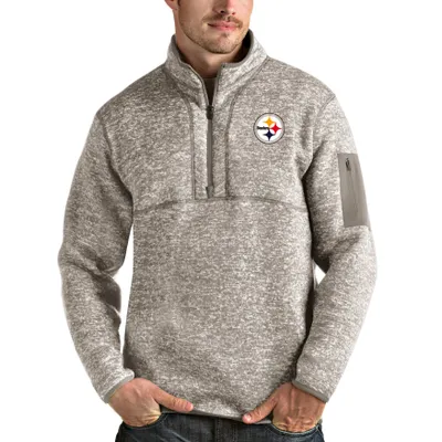 Steelers Men's Nike Field Full Zip Hoodie Jacket - M