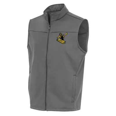 Dunbrooke Men's Dunbrooke Black Pittsburgh Steelers Circle Softshell Fleece  Full-Zip Jacket